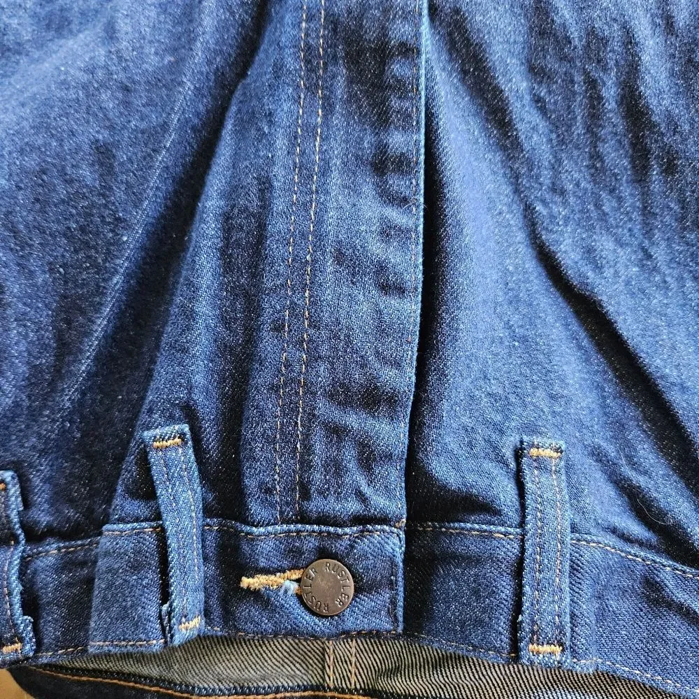 Wrangler Rustler Mens‎ 46x30 Heavyweight Denim Jeans - NWT Straight Leg Workwear